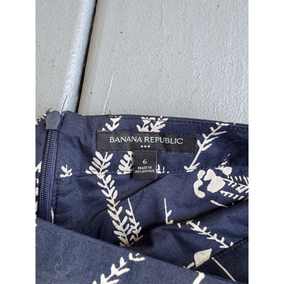 Banana Republic Women 100% Cotton Shirred Front Boho Fall Maxi Fairy Skirt 6 $65 - Picture 3 of 7